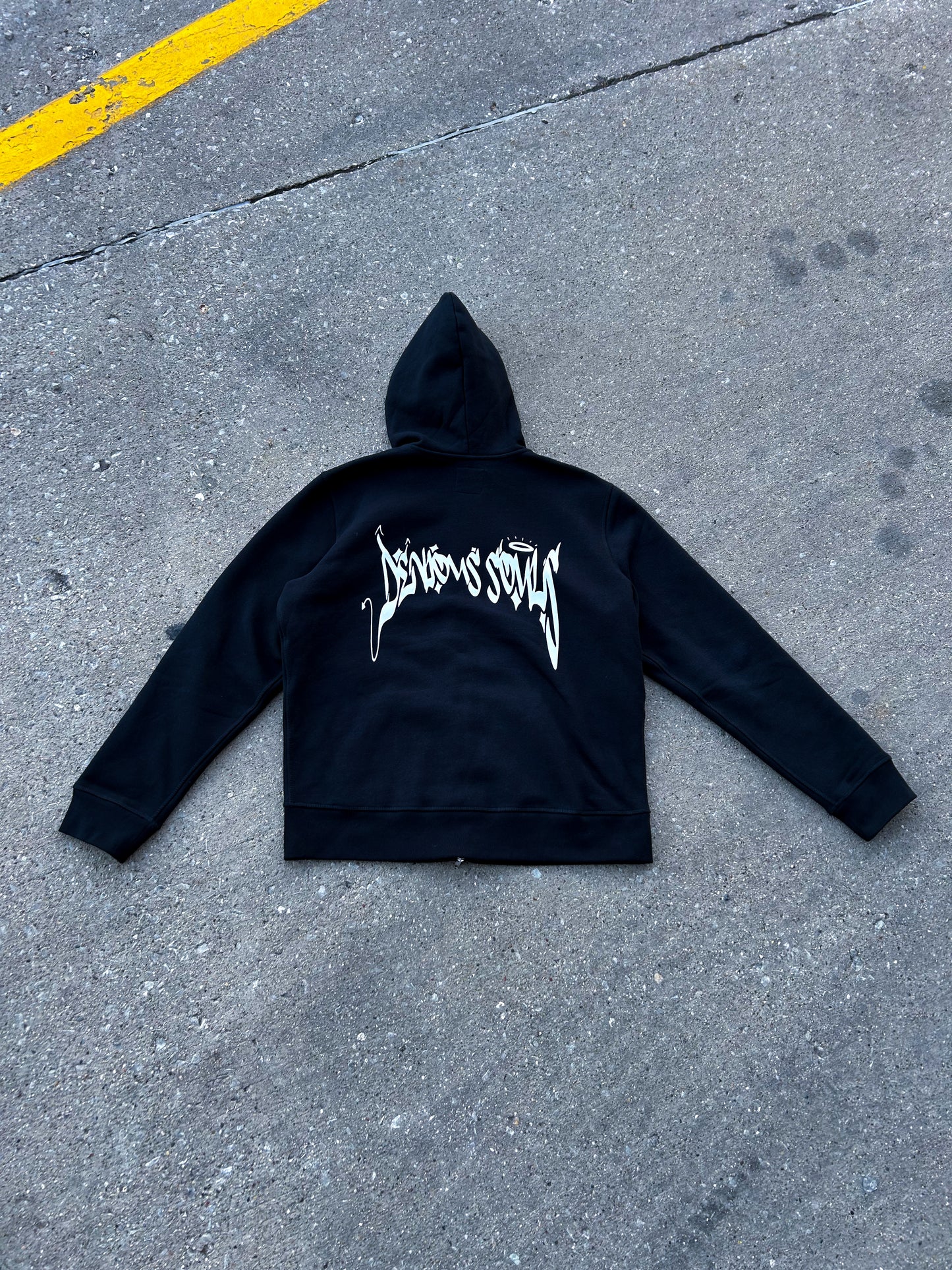 “Body Bag” Full Zip Hoodie
